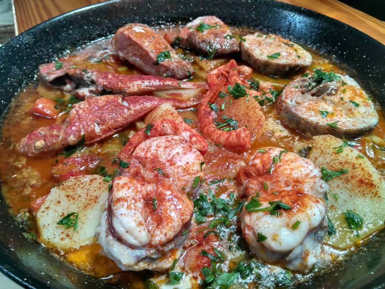 Cruet de pescado