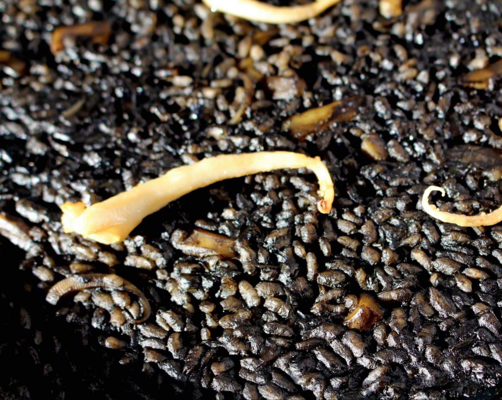 Como hacer arroz negro con sepia