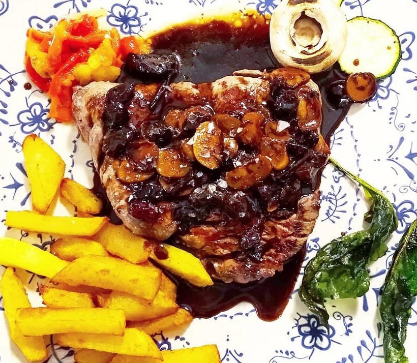 Cenar en javea carne
